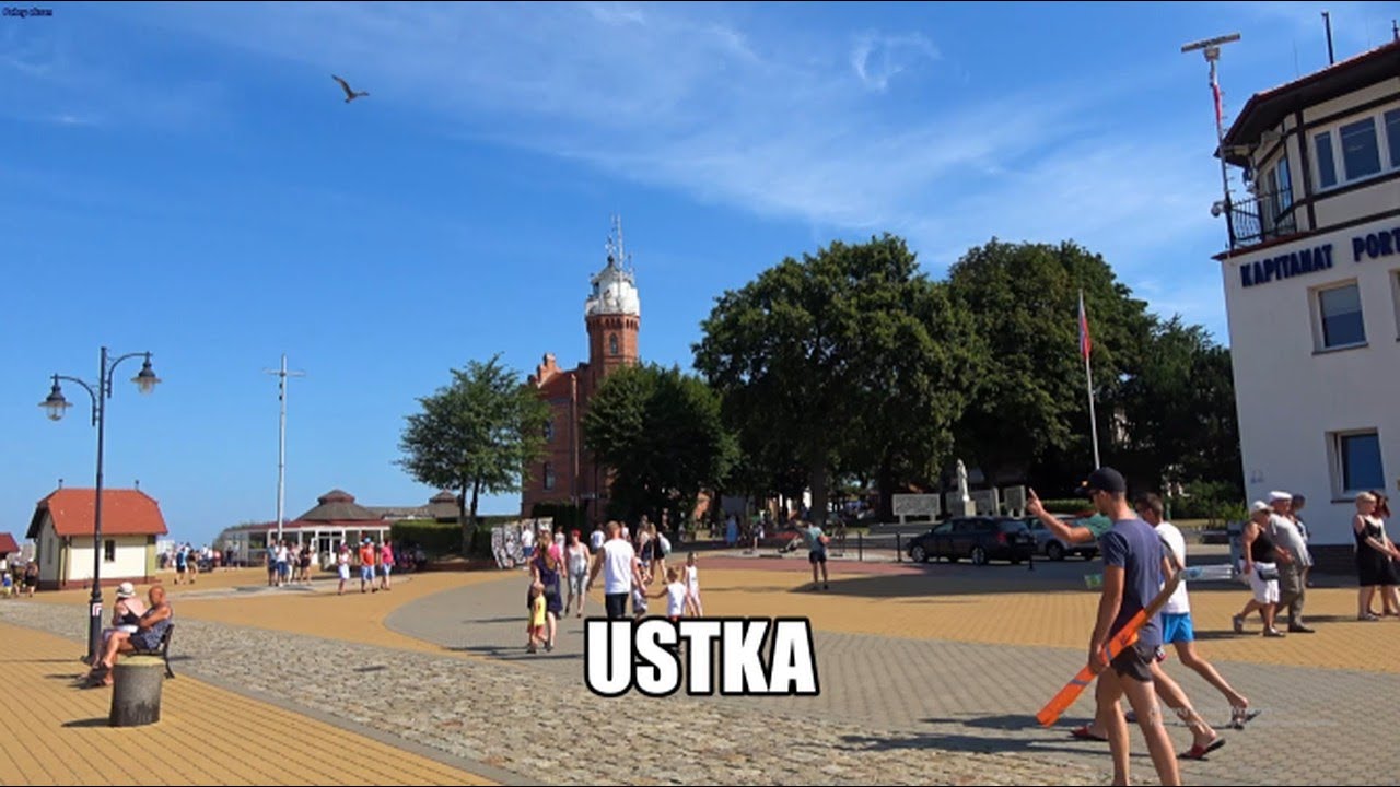 Ustka 4K - lipiec 2020