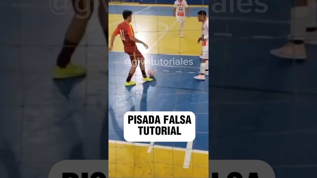 Aprende esta PISADA FALSA para Burlar a tu RIVAL 😱⚽️ #futbol