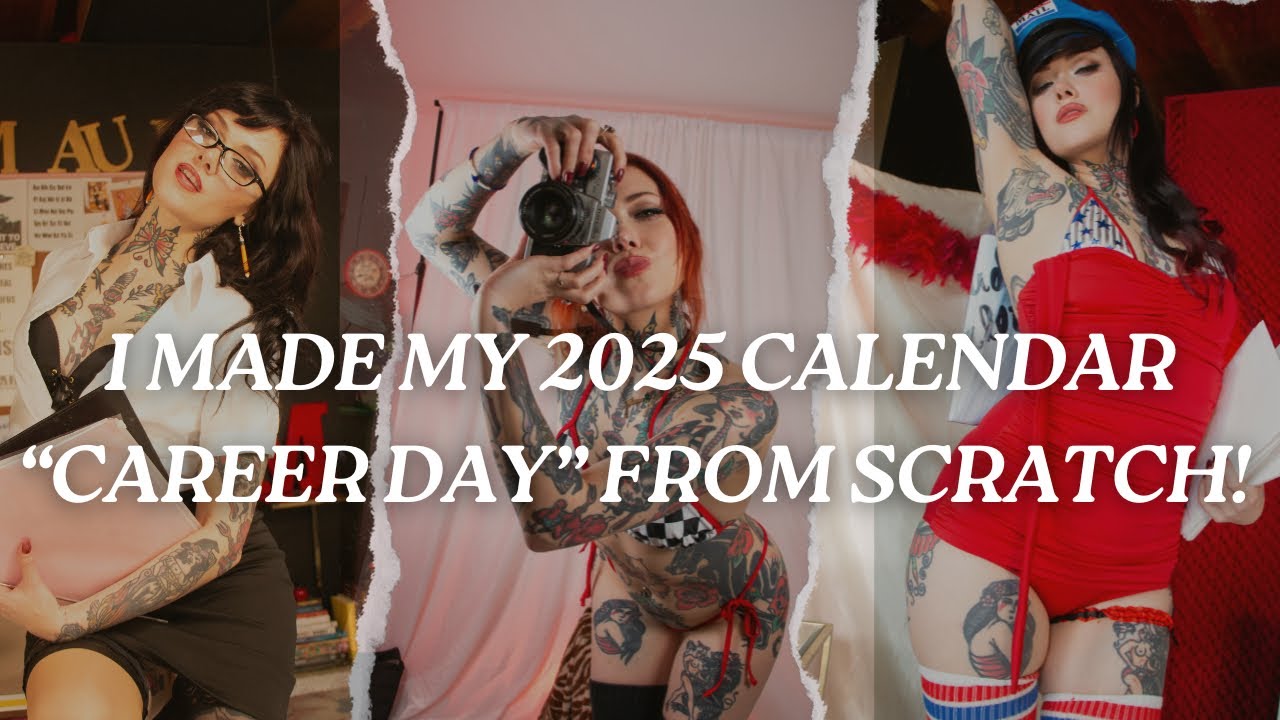 My BEST calendar yet!! 2025 Calendar BTS