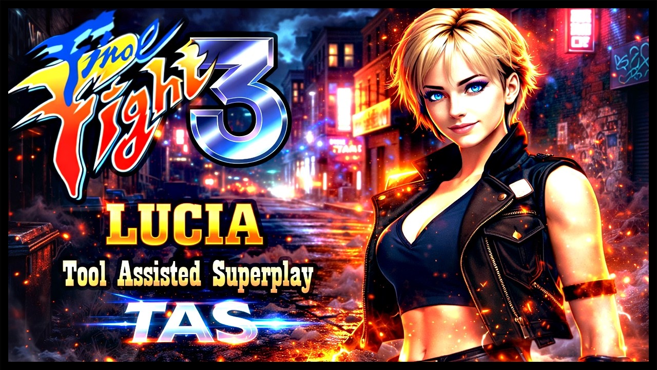 【TAS】FINAL FIGHT 3 - LUCIA MORGAN (SNES \ 1995 \ SHORT PATH)