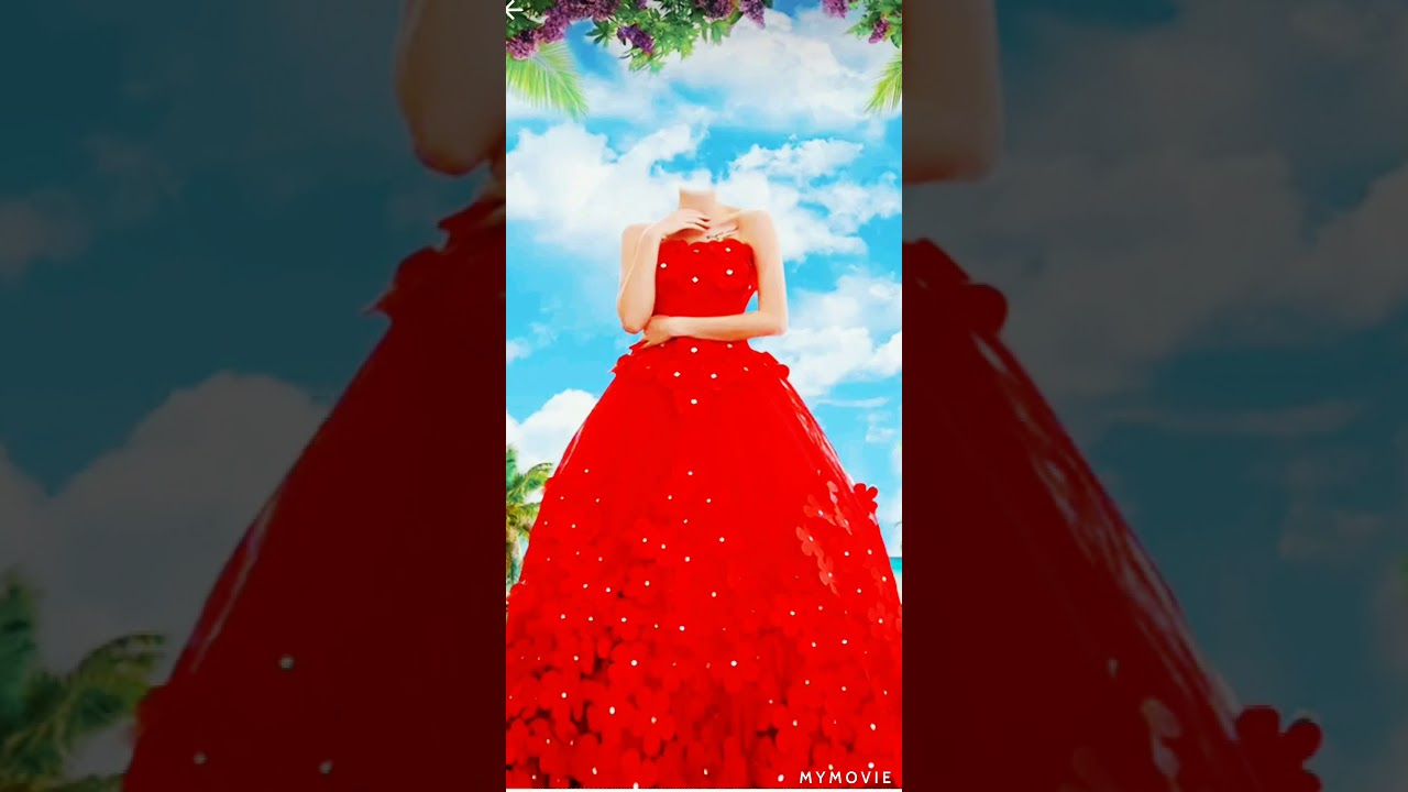 Girls beautiful ball gown🥰