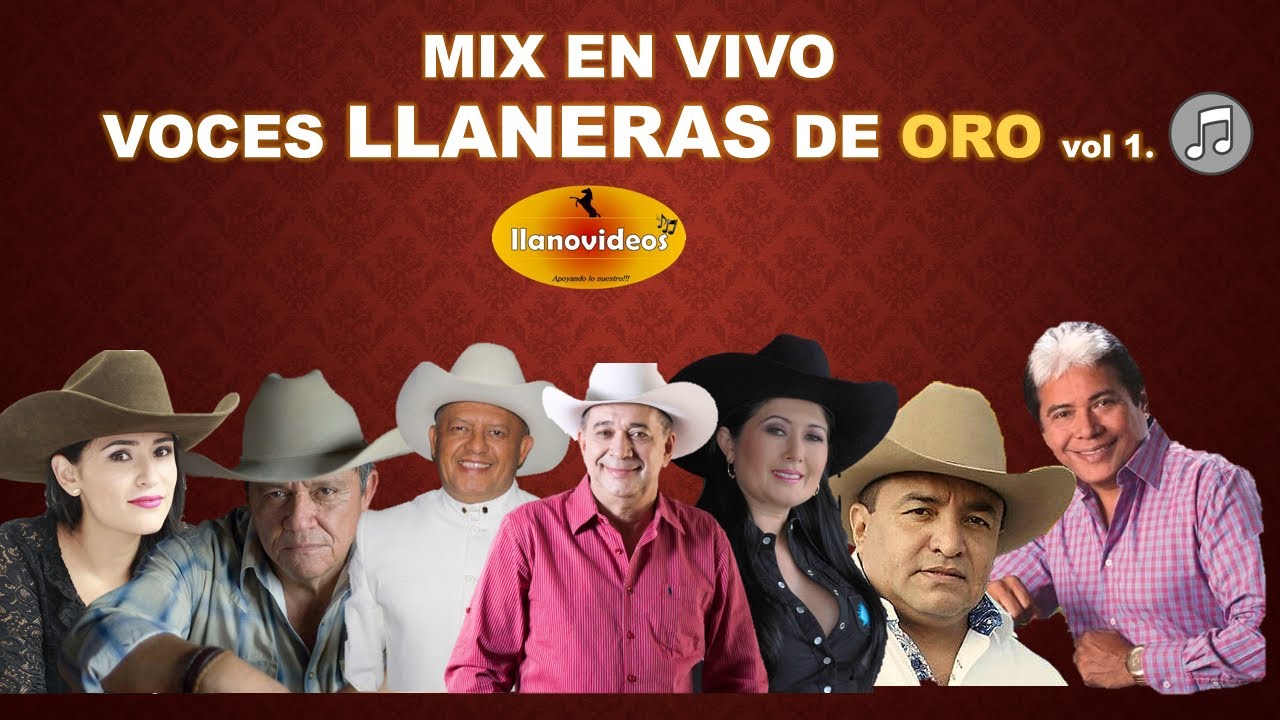 Mix En Vivo Voces Llaneras De Oro vol 1