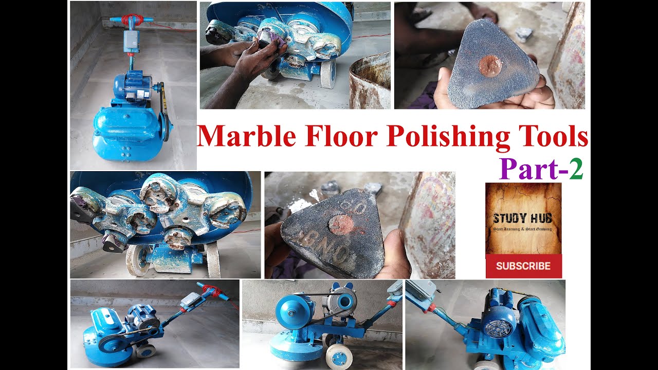 How To Polish Marble Floor With Marble Floor Polishing Tools, Part-2।।কিভাবে মার্বেল ফ্লোর পলিশ করে।