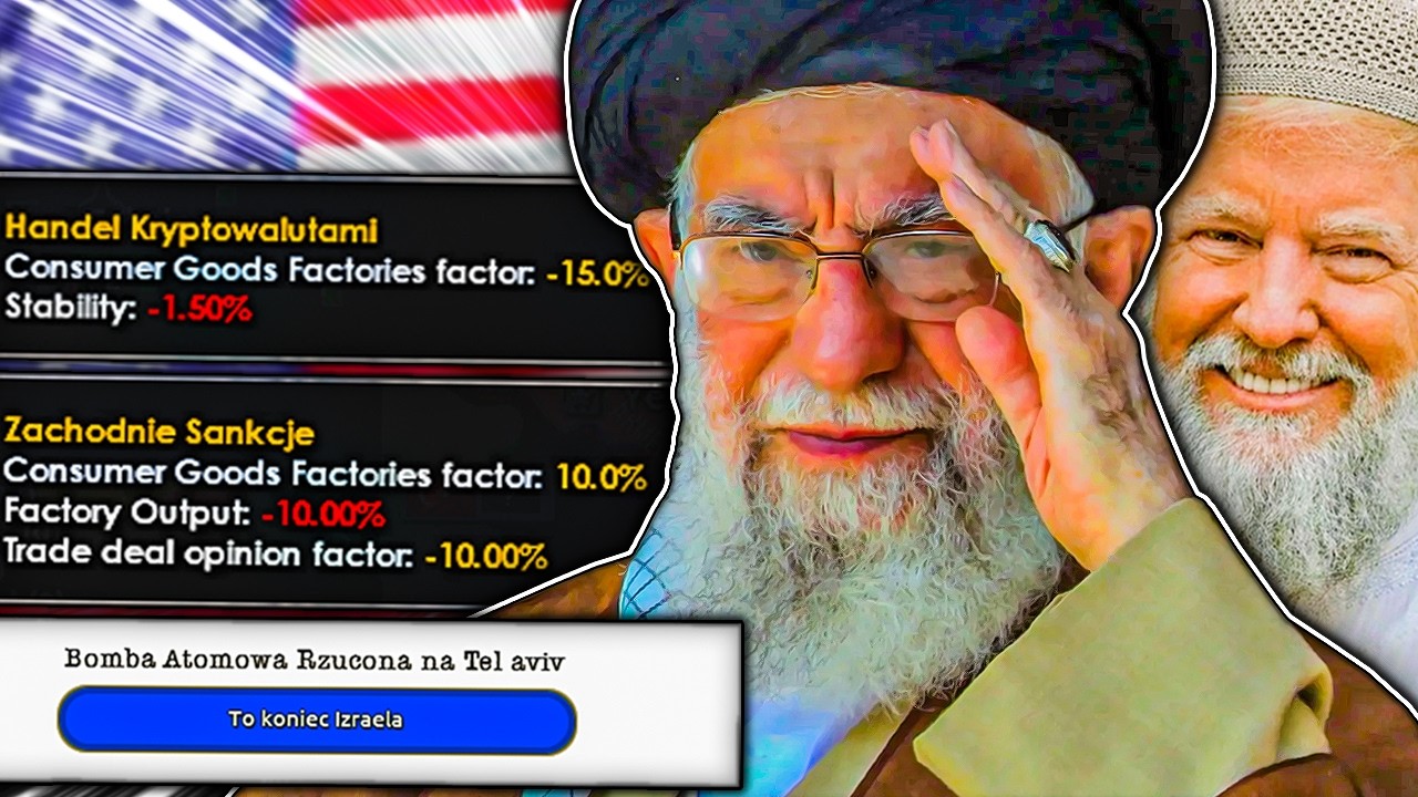 CO GDYBY IRAN WYGRAŁ WOJNĘ Z IZRAELEM I USA? - HEARTS OF IRON 4