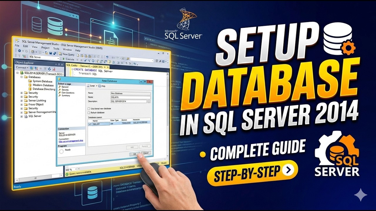 Setup Fresh Database in SQL Server 2014