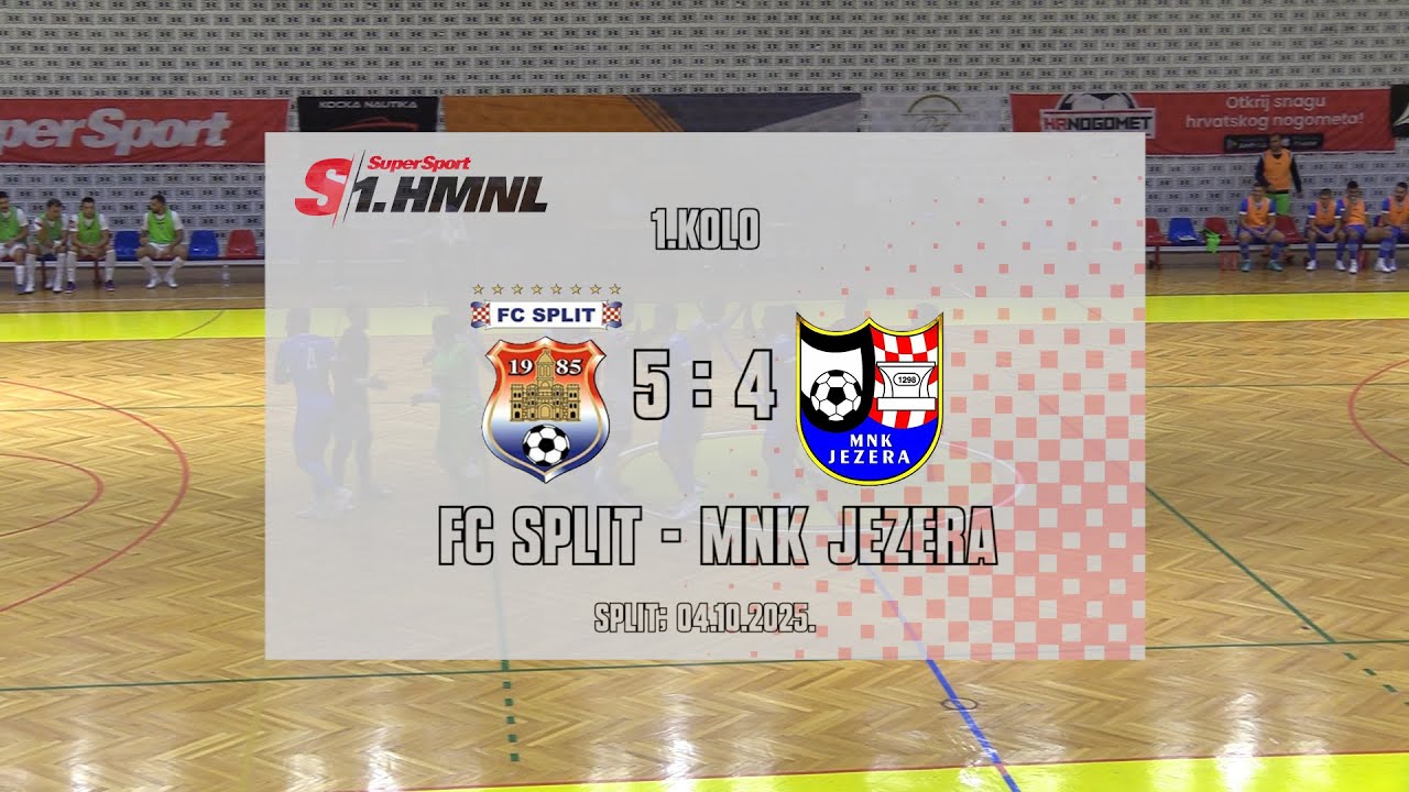 UMN_TV 1HMNL_FC Split - MNK Jezera (Sažetak)