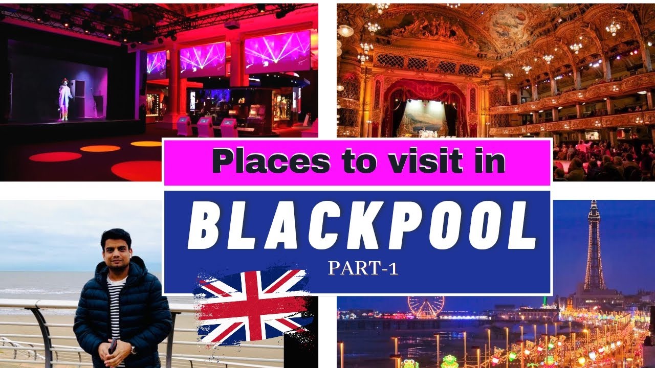 BLACKPOOL ATTRACTIONS TOUR | THE BLACKPOOL TOWER EYE | PLEASURE BEACH | UK NURSE | INDIAN NURSE |