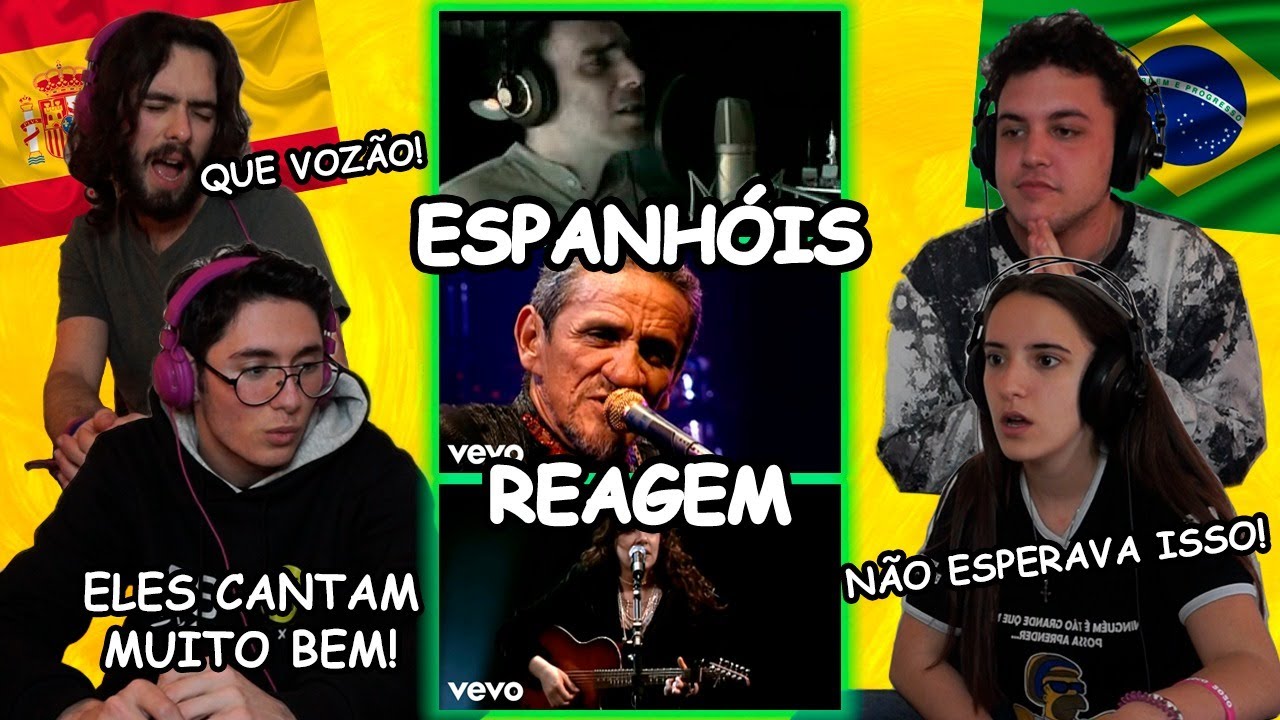 ESPANHÓIS REAGEM A MPB (Tribalistas, Ana Carolina, Seu Jorge, Zé Ramalho)