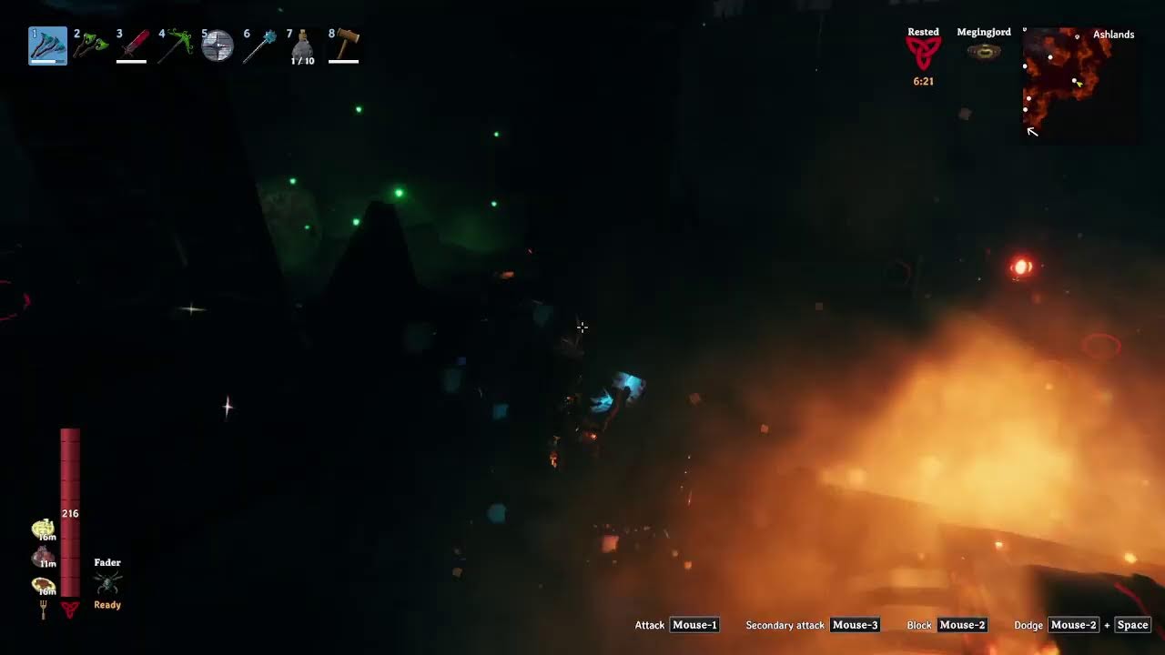 Valheim Ashlands Castle Raiding!