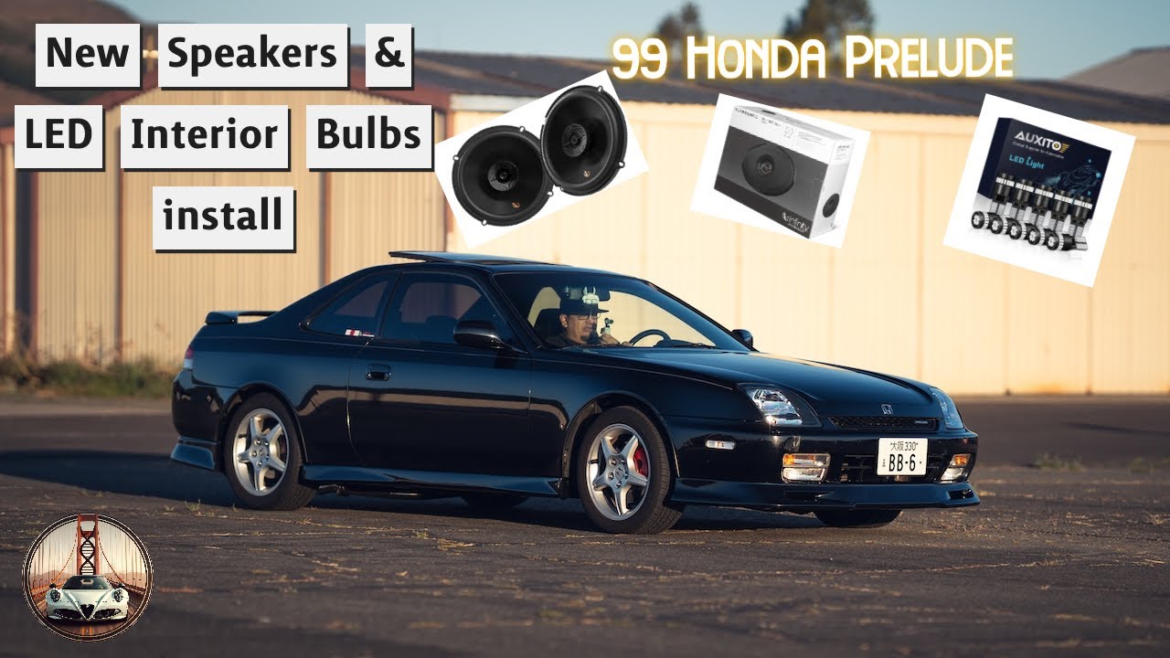 Как я установил динамики Infinity и светодиоды Auxito в свой Honda Prelude 1999 года