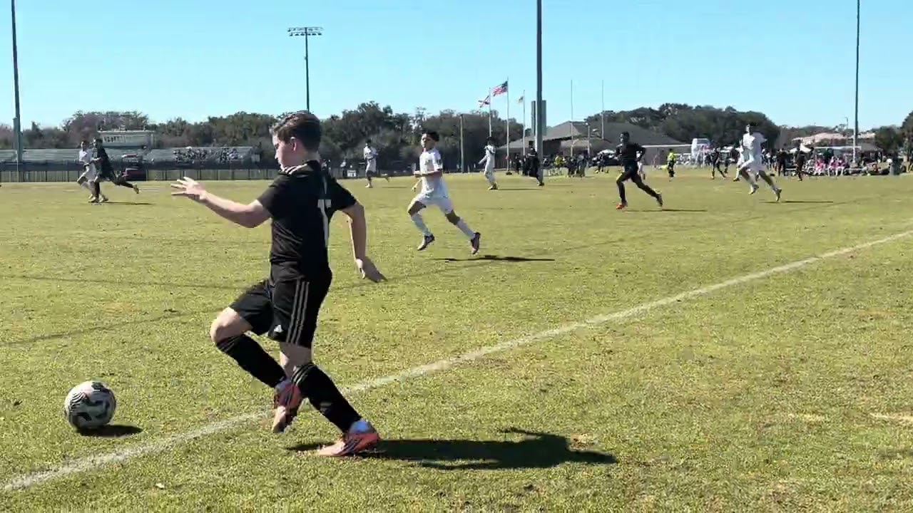 Zach CF 2013 B ECNL Platinum vs FL Premier 1 st half