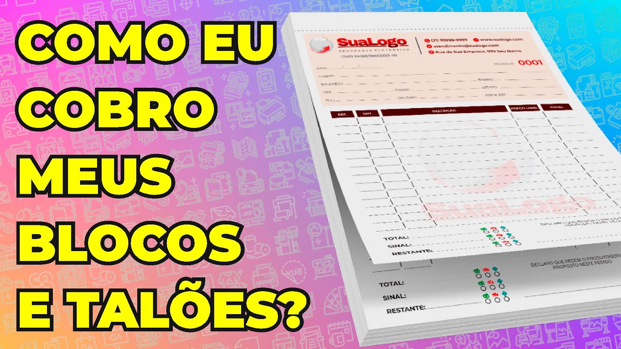 Dica de como cobrar por blocos e talões na sua gráfica - Quanto eu cobro? Precificação