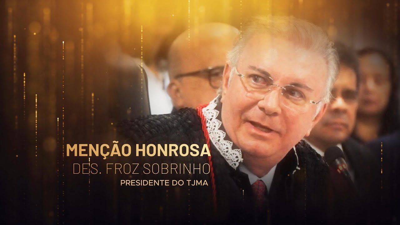 Pr&ecirc;mio Agnaldo Nunes IV edi&ccedil;&atilde;o: Men&ccedil;&atilde;o Honrosa: Des. Froz Sobrinho