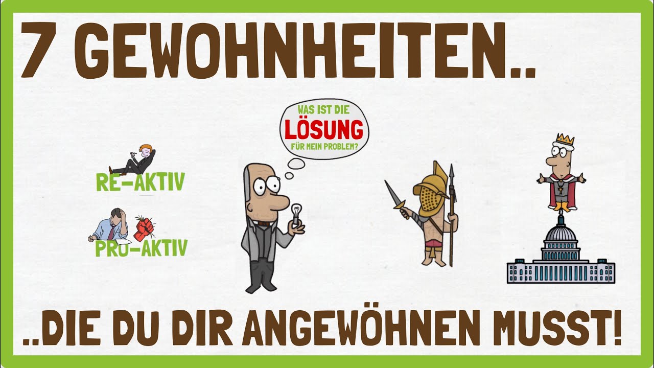 7 Wege zur Effektivit&auml;t | Gewohnheiten erfolgreicher Menschen | (Schneller zum Erfolg)