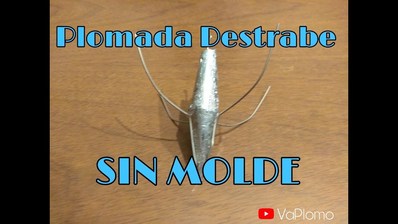 Plomada de destrabe sin molde (Como hacer plomada de destrabe)