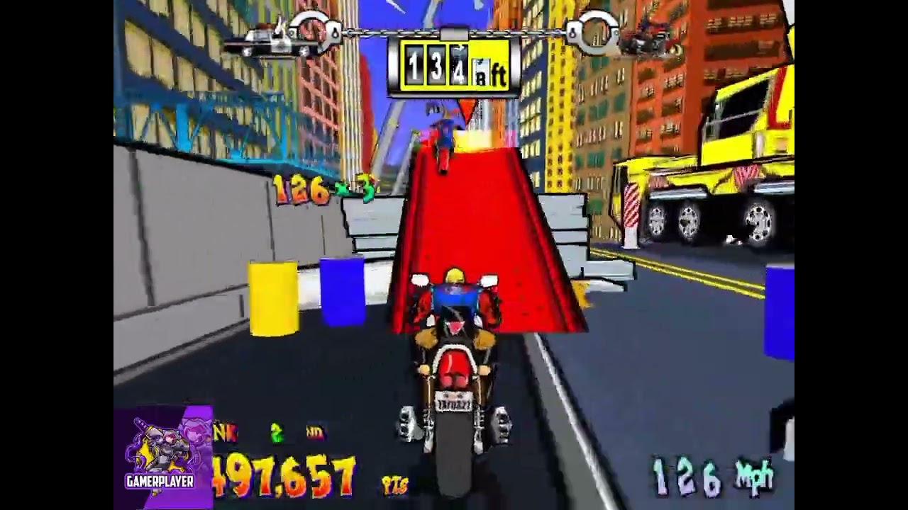 Wild Riders Sega Emulated PC