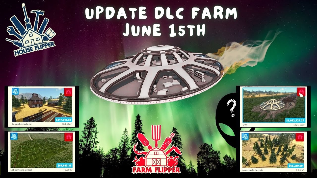 HOUSE FLIPPER - DLC Farm UPDATE June 15 - New houses and new items!
