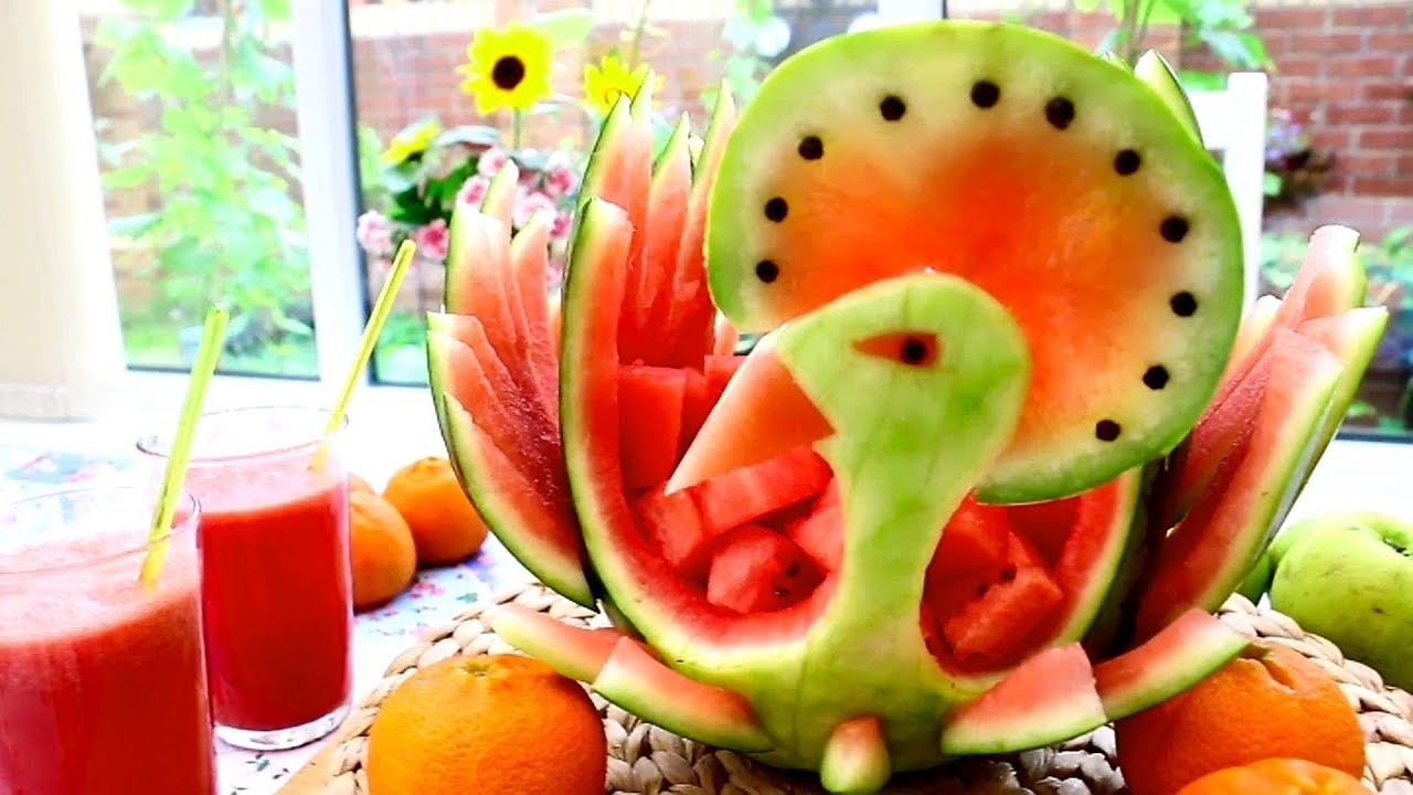 SKIN A WATERMELON PARTY TRICK