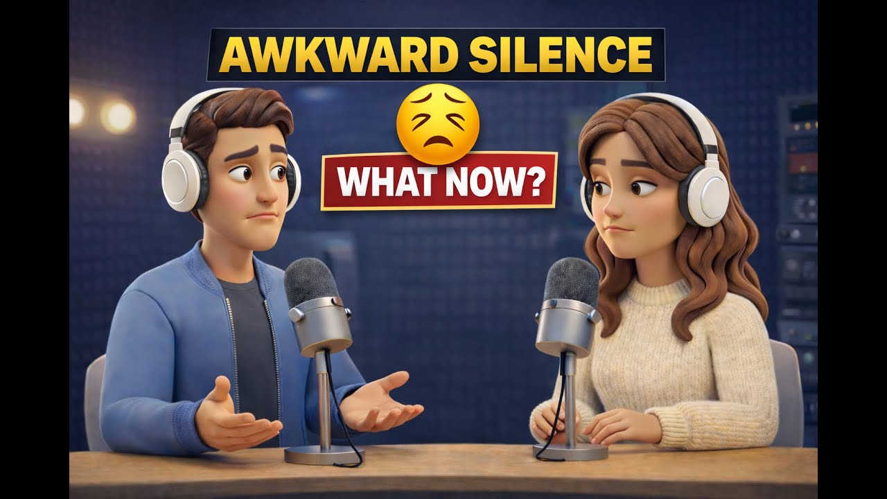 How to Avoid Awkward Silence in English Conversations | Learn English Through Conversation