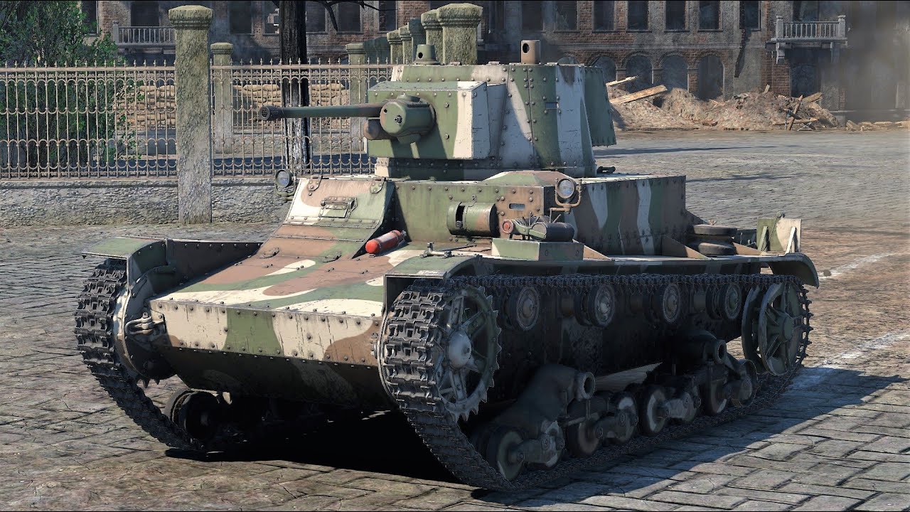 War Thunder: Vickers Mk.E Finnish/Swedish Light Tank Gameplay [1440p 60FPS] No Commentary