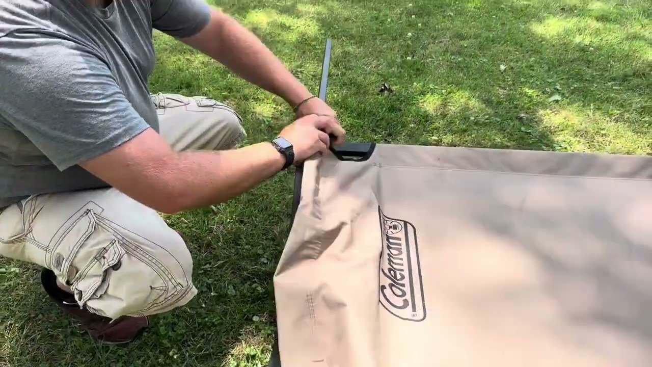 Review Coleman Trailhead II Camping Cot | Set up a Coleman Trailhead II Camping Cot #Camping