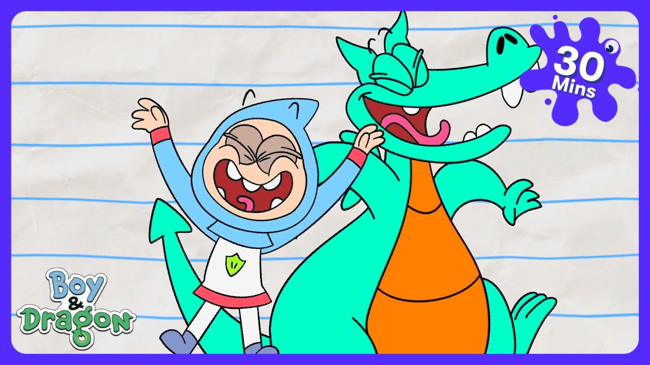 Boy & Dragon - カラフルドラゴンとパーティー | 子供アニメ | WildBrain スリルパーク