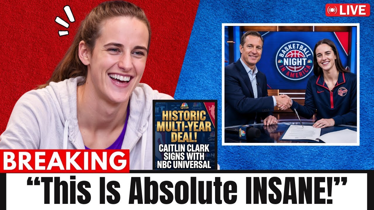BREAKING: Caitlin Clark Shocks the World With HISTORIC Multi-Year NBC Deal!