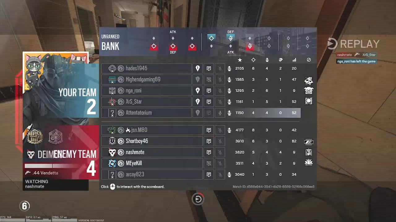R6 Standard Lagstream