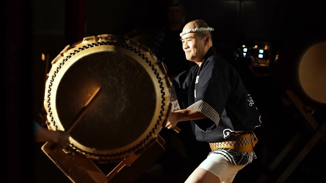 Powerful Hachijo Taiko Performance by Kenji Imagawa | 今川健司先生 八丈太鼓パフォーマンス