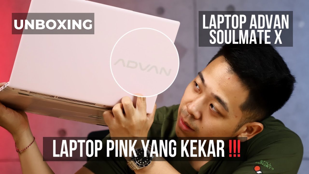 LAPTOP  PINK YANG KEKAR  !!! LAPTOP ADVAN SOULMATE X