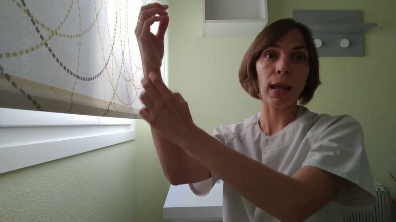 Epicondilitis. Ejercicios excéntricos.