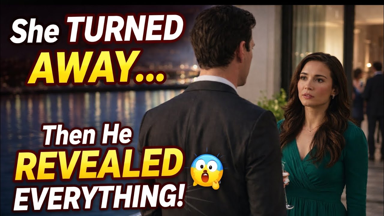 She Turned Away… But What He Revealed Next Shocked Everyone 😳
