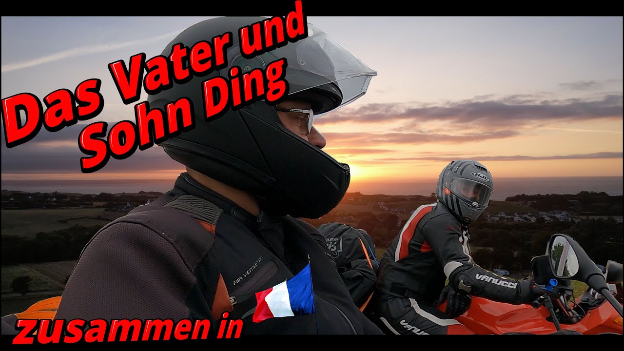 Das Vater und Sohn Ding II - Motorradtour durch die Bregtagne 🇫🇷