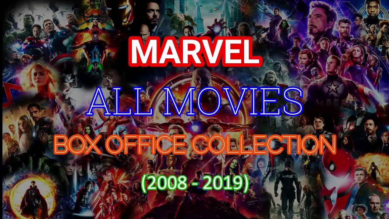 MARVEL All Movies | Boxoffice Collection | MCU | 2008 to 2019 | List Edu