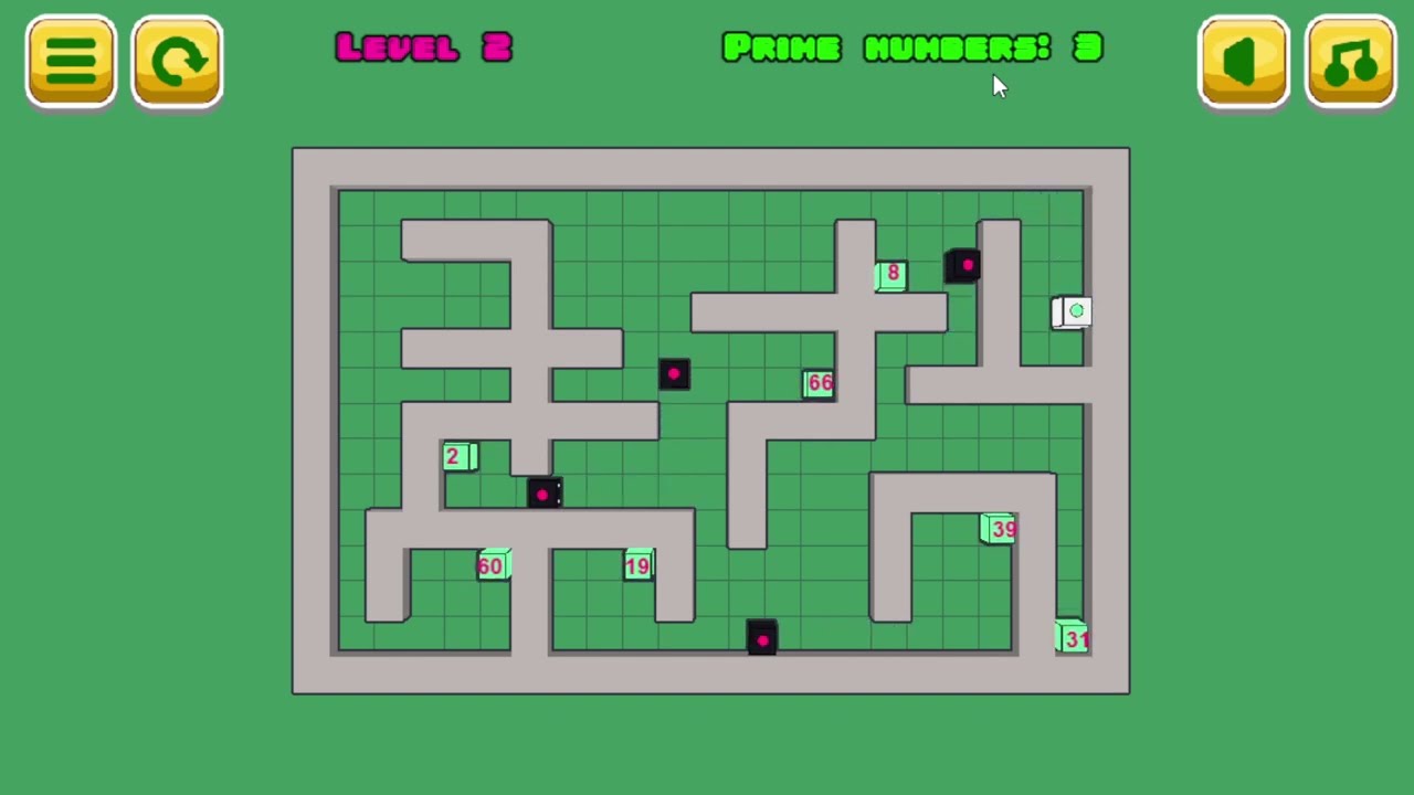 Prime Maze Prime Number Game Overview