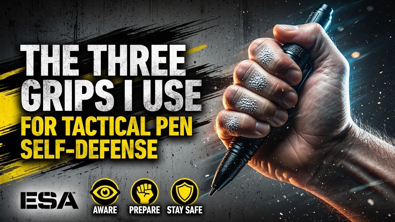 The Three Grips I Use for a Tactical Pen