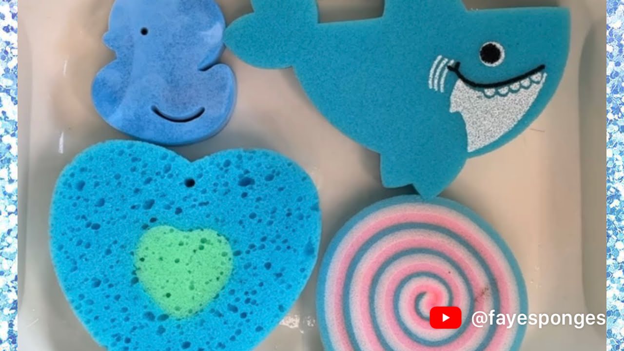 ASMR isopropyl jelly sponge rip. Ripping bulk variety sponges. Thanks for the idea @mariolives 🧽