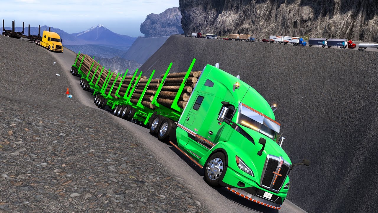KENWORTH T680 Next la Carretera que NADIE quiere Cruzar American Truck Simulator
