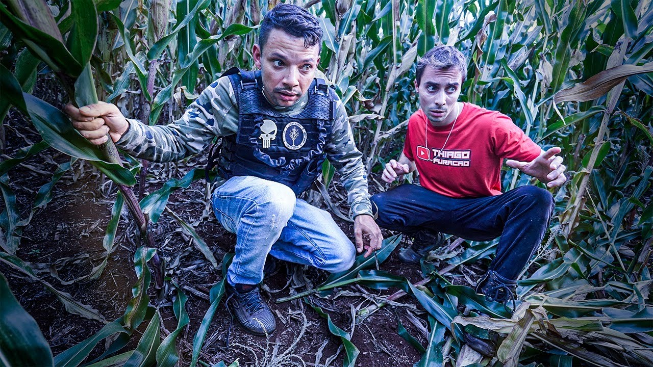 FICAMOS ENCURALADOS PELO ATIRADOR NO MILHARAL
