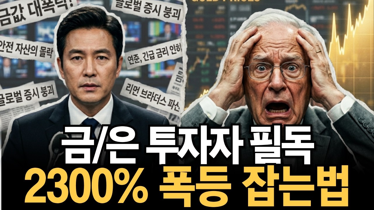 큰손들이 금보다 '은'의 심각한 공급 부족에 몰빵하는 진짜 이유 + 폭락 함정 피하는법