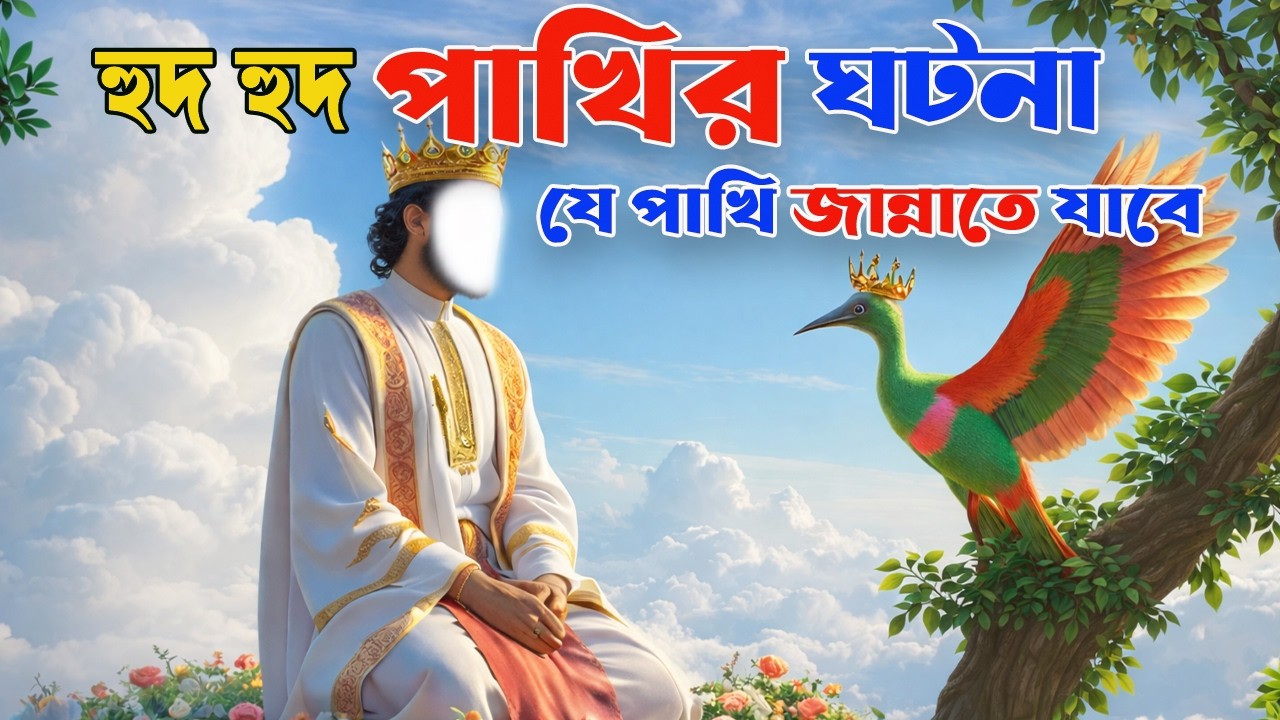 হুদ হুদ পাখি রানী বিলকিস ও সুলাইমান নবীর ঘটনা : islamic history.  NajaterkathaE1