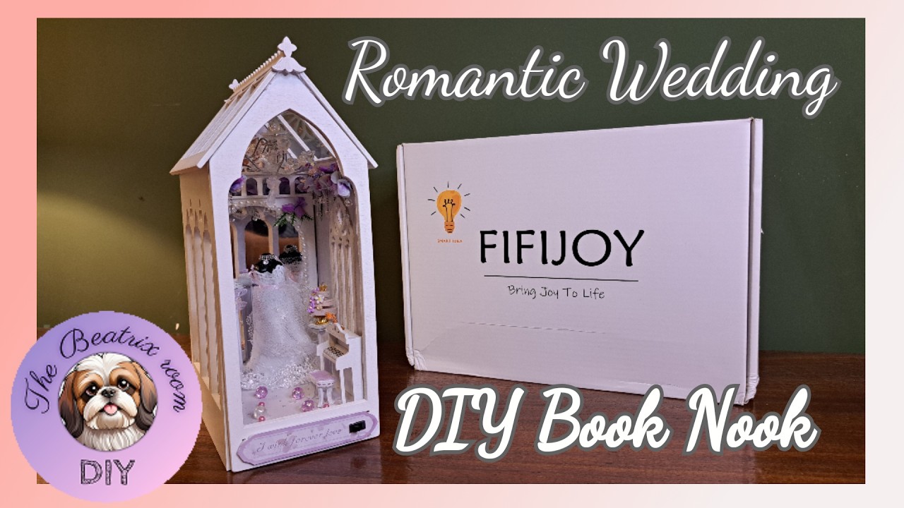 Romantic Wedding DIY Book Nook - relax video
