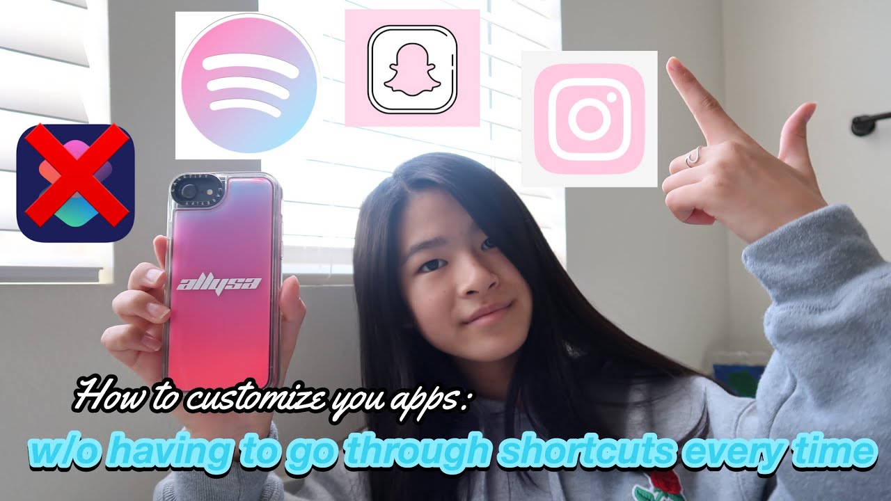 |How to customize your apps without having to go through shortcuts everytime | Allysa Ann |