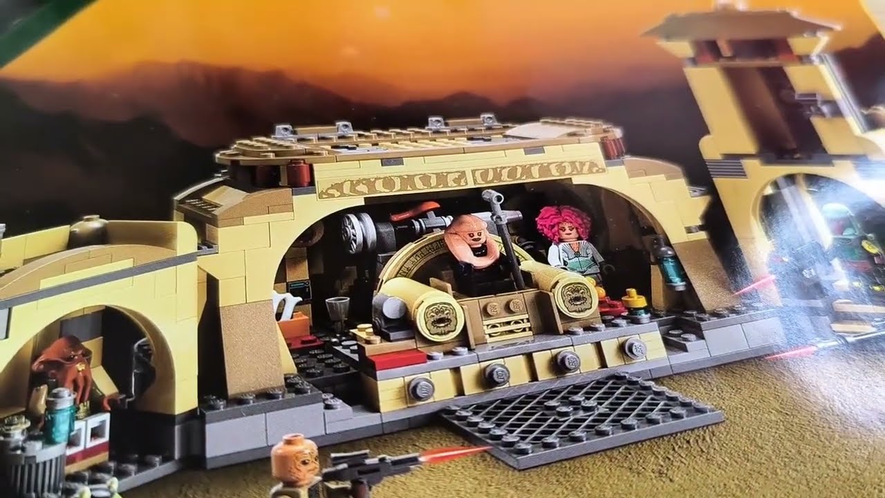 LEGO Star Wars 9516 Jabba's Palace - ABER auf WISH bestellt! LEGO 75326 Boba Fetts Thronsaal Review