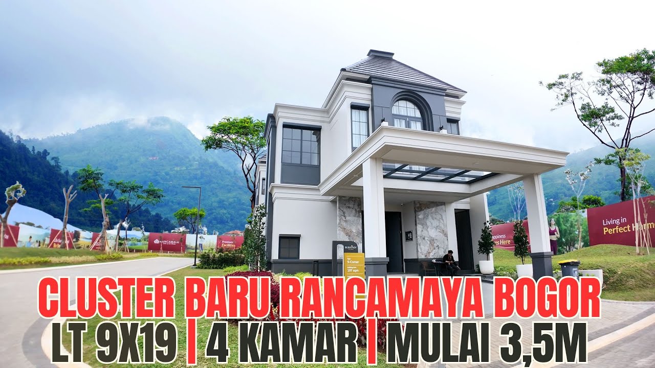 RANCAMAYA CLUSTER BURGUNDY TIPE 9X19 CUMA 3,5M😍