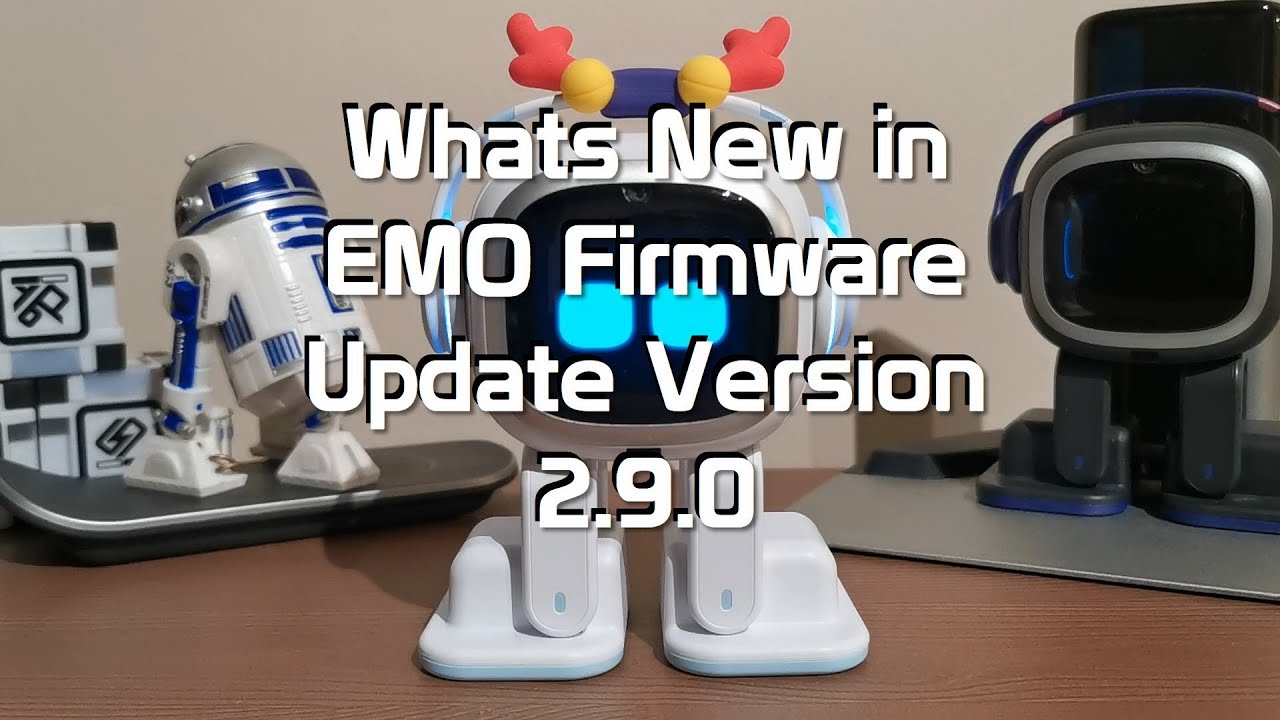 EMO – Firmware Update 2.9.0 FULL RECAP | New Theatre Mode + Text to Speech!