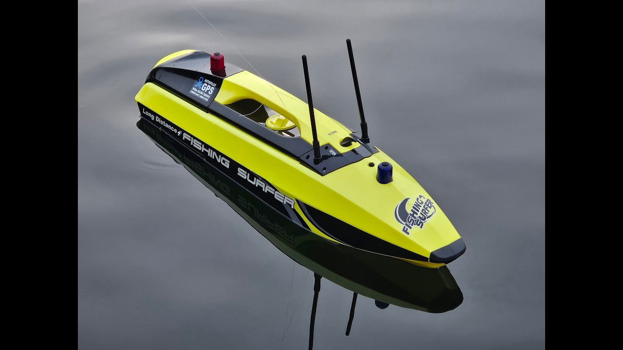 Test barchino da pesca ad Avigliana | Joysway Fishing Surfer V2 GPS Bait Boat