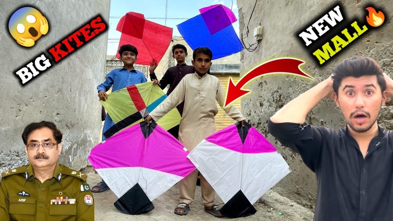 New mall🔥*Beautiful kites*🤩 || Kite fighting scenes😈 || Live kite *Looting*😱 || Lovely weather🌦️