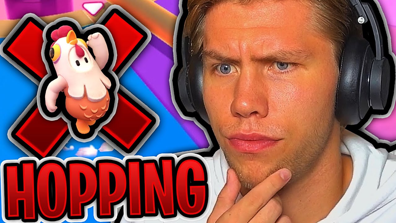 Kan man vinne FALL GUYS uten å hoppe? ⛔️