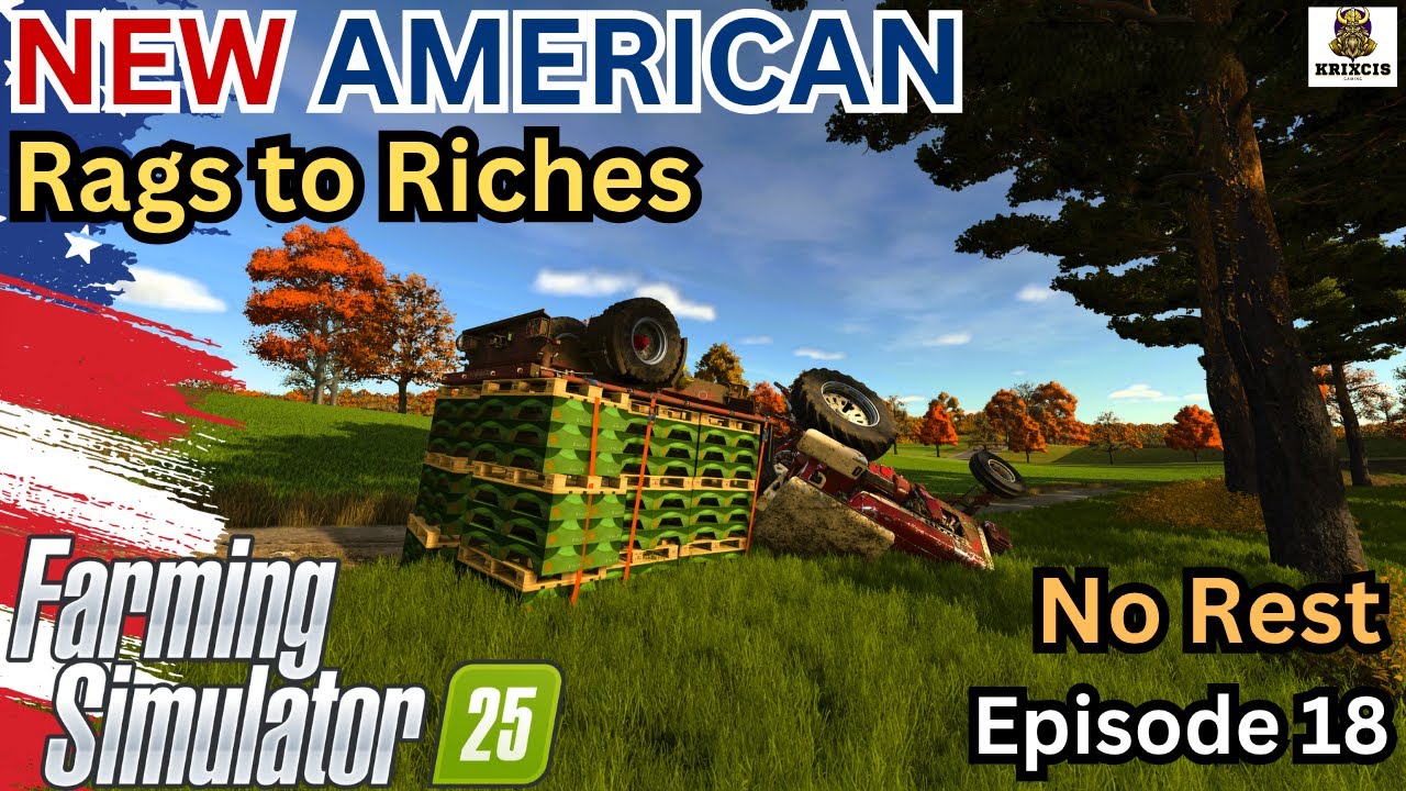 FS25 Rags to Riches Ep.18 | No Rest | Almost No Commentary | Hard Mode | PS5